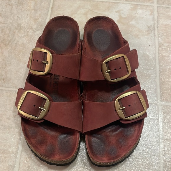 birkenstock arizona big buckle leather Sandal - Picture 7 of 9